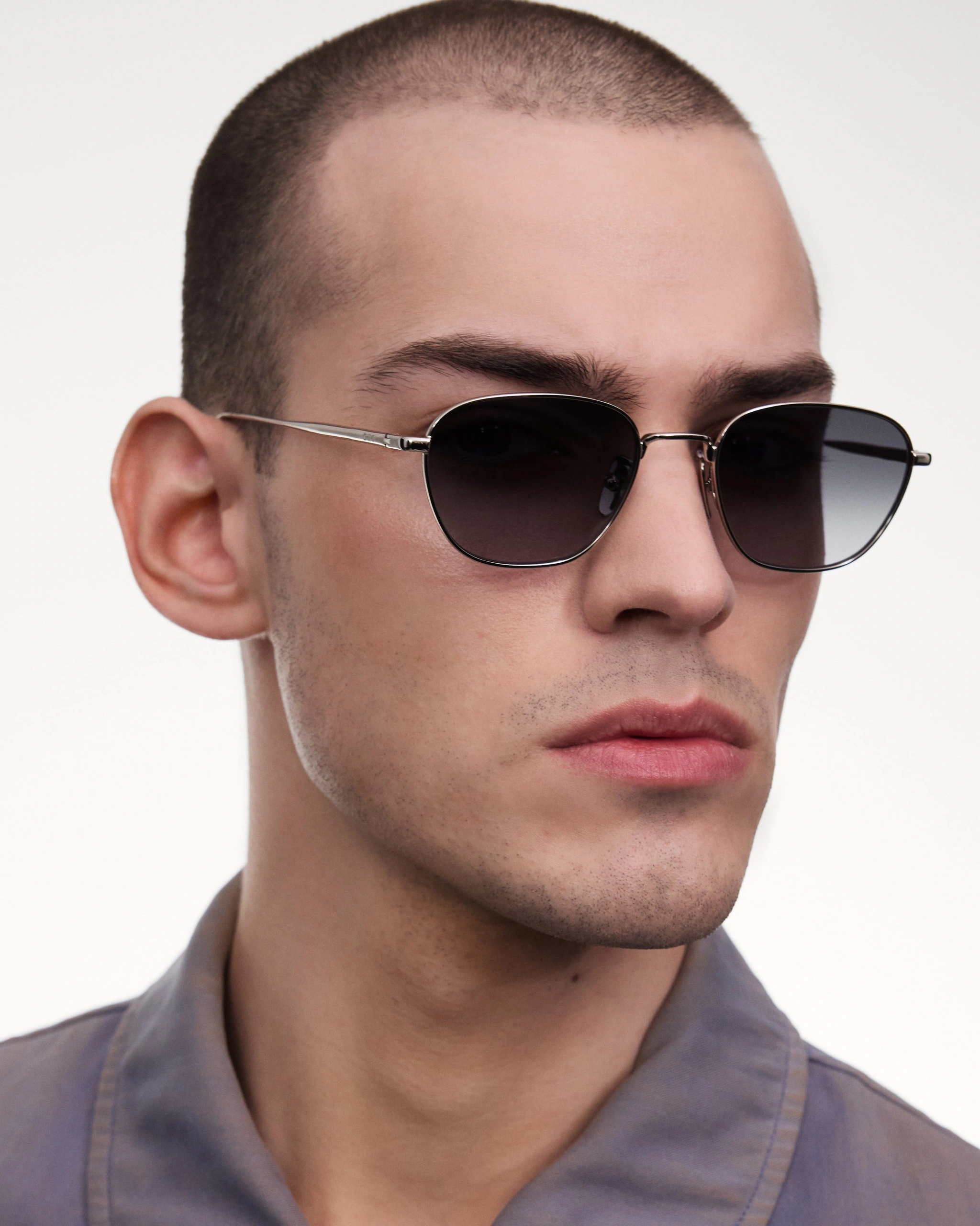 Polygon Dark Grey Silver 6 Polygon Dark Grey Silver