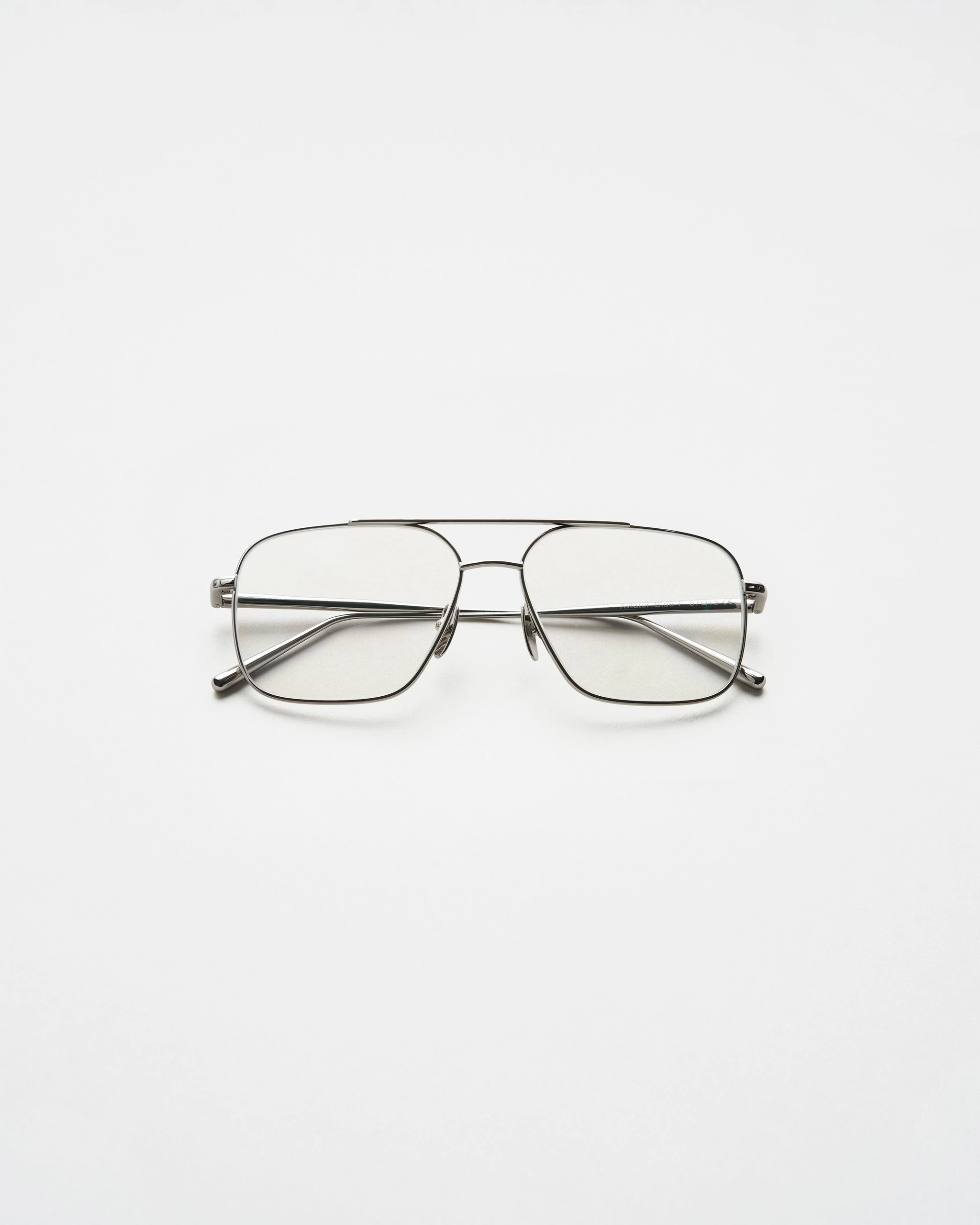 Titanium Aviator Optic Silver