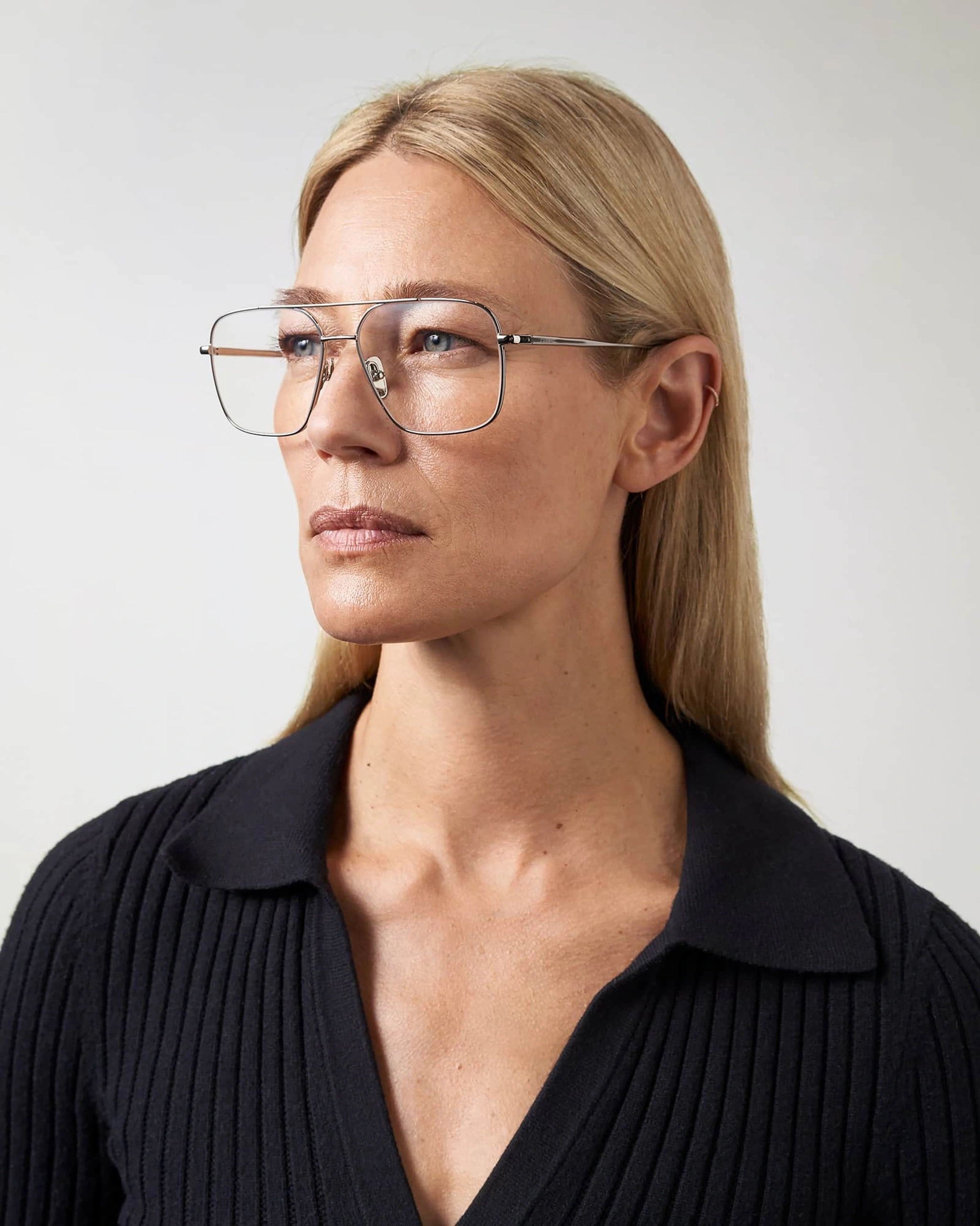 Titanium Aviator Optic Silver 5 Titanium Aviator Optic Silver